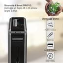 Fellowes 4613001 Distruggidocumenti Powershred 125i, a Strisce, Nero/Silver - 2