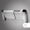 MARSGAMING MGPX, Gamepad Bluetooth 5.0 2-in-1, RGB Neon, Doppia Vibrazione e Funzione Turbo, Supporto Smartphone Fino a 6.8", Controller Compatibile con PC, Android, iOS e Console, USB-C, Bianco - 6