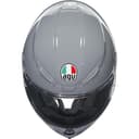 AGV K6 S Solid ECE22.06 Full Face Motorcycle Helmet Nardo Grey (M) - 7