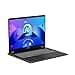 MSI Prestige 14 AI Studio Laptop - (14" 16:10 2.8K OLED panel, Latest Intel Core Ultra 7 155H, NVIDIA GeForce RTX 4050, 32GB RAM,1TB NVMe PCIe SSD, Intel WIFI 7BE, Windows 11 Pro) -Stellar Grey - 3