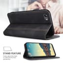 AKABEILA Case for Realme GT Neo6 SE 5G PU Leather Flip Wallet Case with Magnetic Closure Kickstand Card Slot Folio Cover 6.78 Inch Black - 2