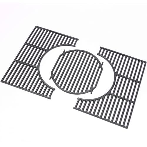 GFTIME Griglie in ghisa 7638 per Weber Spirit I & II E/S-310 320 330 (con pulsanti anteriori), Genesis 1000-5000, Genesis Gold/Silver/Platinum B/C, 7527 7639