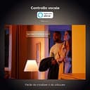 Philips Hue White and Color Ambiance Starter Kit, 3 Faretti Smart, con Bluetooth, Dimmerabili, Attacco GU10, 1 Bridge Hue Controllo Completo del Sistema e 1 Telecomando Hue Smart Button, Bianco - 7