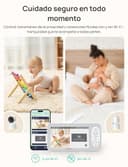 Dr.Care LumiView Plus Monitor Bebé WiFi con Clip – Pantalla 5.5", Cámara 2K, Modo Privacidad, Batería 5000mAh, Luz RGB, Alertas Llanto y Movimiento (1 Cámara + 1 Monitor + 1 Soporte Clip) - 9