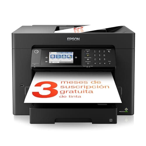 Impresora de inyección de tinta multifunción WorkForce WF-7840DWF A3+ con conectividad inalámbrica y 3 meses gratis de suscripción de tinta ReadyPrint*