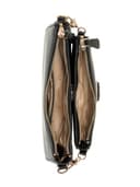 GUESS Noelle Double Pouch Crossbody, Bag Women, Negro, One Size - 5