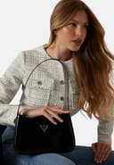 GUESS Arnela Top Zip Shoulder Bag Black - 6