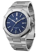 SAPPHERO Reloj Hombre de Cuarzo 30M Impermeable de Negocios Casual Relojes de Pulsera de Acero Inoxidable Regalo para Hombre - 1