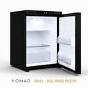 Nomad Campervan Fridge Freezer CR50X 12/24V Integrated Refrigerator 43.4L Digital Control Panel Night Mode Reversible Door Battery Protection Ideal for Campervans Motorhomes Boats Black - 2