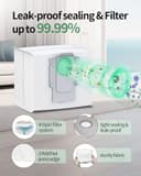 NexHarb 21 piezas de repuesto para Roborock S8 Pro Ultra accesorios 6 paños de fregado, 6 cepillos laterales, 4 bolsas para polvo, 2 filtros y cepillo principal Duoroller - 4