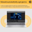 HP Laptop 15-fc0022sl, PC Portatile 15", Display FHD, Notebook, (AMD Ryzen 7 7730U, RAM 16GB, SSD 512GB, Windows 11), Computer Portatile, Uso quotidiano, Tastiera Italiana, QWERTY, Argento - 10