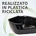 Ferplast Lettiera Gatto Angolare, Toilette per Gatti Grandi, in Plastica con Bordi Alti, Facile e Veloce da Pulire L 56,5 x W 50 x H 21,5 cm, paletta inclusa, Nero - 5