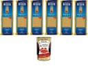 De Cecco Spaghetti Pasta di Semola di grano duro Food Service Spaghetti Hartweizengrieß Pasta Food Service 6x1kg + Italian gourmet polpa 400g - 1