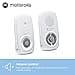Motorola Nursery AM21/MBP21 Audio Baby Monitor - Baby Monitor digitale con tecnologia DECT per il monitoraggio audio, portata 300 metri, microfono ad alta sensibilità, bianco - 4