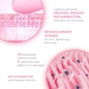 FOREO LUNA 4 plus - Cepillo de limpieza facial - Terapia de luz infrarroja cercana + terapia de luz LED roja - Limpieza facial profunda - Dispositivo de microcorriente antiedad - Piel normal - 3