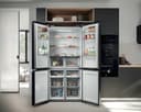 Haier HCR39F19ENPT Freestanding French Style 90cm Wide 646 Litre Capacity Frost Free Four Multi Door Fridge Freezer - Slate Black - Width 908 x Depth 748 x Height 1905 (mm) - 8