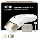 Braun IPL Silk Expert Pro 5, Visible Permanent Hair Removal for Women & Men with Venus Razor and Precision Head, Premium Pouch, Alternative for Laser Hair Removal, PL5124, White/Gold - 1