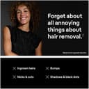 Braun Depilación IPL, Silk Expert Pro 5 PL5157, aprobado por la FDA, cuerpo y cara, reducción permanente del vello, alternativa láser de salón, con maquinilla de afeitar Venus, bolsa - 8