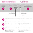 Kenny Professional 3 in 1 Profi-Gleitbrett "Raumgleiter" kompatibel mit KENWOOD Küchenmaschinen Cooking Chef Modellen inkl. Beleuchtung und Kabelstaufach (schwarz) - 6