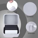 Peyyargo Hart Schutzhülle Kompatibel mit OMRON EVOLV Automatisches Oberarm-Blutdruckmessgerät (Grau) - 5