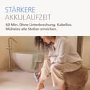 Philips Epilierer Series 8000 - Kabelloser Epilierer für Nass- und Trockenanwendung, Haarentfernung für Beine und Körper, mit ProGuide, 5 Zubehörteile, 60 Min. Akku, Modell BRE709/00 - 7