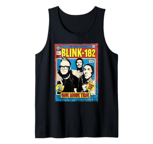 Comic oficial de Blink-182 One More Time Camiseta sin Mangas