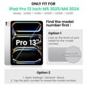 SEYMAC Funda para iPad Pro 13 Pulgadas M5/M4(2025/2024), con Protector de Pantalla, Soporte Giratorio de 360°/Correa de Mano, Correa para el Hombro, con Soporte para Bolígrafo, Negro - 9