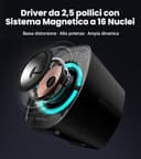 Edifier G1000 II Casse per Computer Gaming, Driver Full-Range da 2,5 Pollici con Bassi Potenziati, Bluetooth 5.4 via USB-C/AUX, 9 Modalità RGB Dinamiche, Compatte per PC/PS5/Switch (Nero) - 2