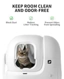 PETKIT Magnetic Dustproof Curtain Upgraded for PURA MAX 2/PUROBOT MAX PRO Self Cleaning Cat Litter Tray - 2