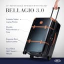Bric's Bellagio Trolley 70,5 cm Black/Tan - 2