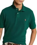 Polo Ralph Lauren POLO RALPH LAUREN Herren Custom Slim Fit Poloshirt, (Frühjahr/Sommer 2023) New Forest, XL - 4