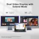 ZanBix USB C Hub, 7-in-2 USB Adaptador para MacBook Pro Air Thunderbolt 4 Dock HDMI 4K, 100W PD, 40Gbps, USB-C 3.0, 2 USB-A 3.0, Lector Tarjetas SD/TF, Compatible con MacBook M1/M2/M3/M4 - 6