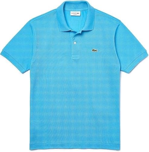 Lacoste L1212 Classic Fit Cotton Men's Polo in Blue, blue, XXL