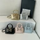 Fryloo Borse Borsa A Mano da Donna di Lusso in Pelle Pu, Tracolla E per Ufficio, Viaggio Uso Quotidiano, Elegante Spaziosa, Leggera-Rosa - 6