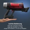 Rowenta X-Force Flex 9.60 Complete, Akku Stab-Staubsauger, tiefenreinigende Kraft, Akku Staubsauger mit 100 AW, vollständiges Reinigungsset, LED-Leuchten, kabellos, langlebiger Akku, rot, RH2099WO - 7