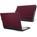 Schutzhülle für Lenovo Thinkpad X1 Carbon Gen9 Gen10 Gen11 [nicht für Gen12] Laptop und Lenovo ThinkPad X1 Yoga Gen6 Gen7 Gen8, PU-Leder, teilbare Schutzhülle, Zubehör, Weinrot - 7
