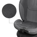 Kinderkraft I-GROW 2 PRO Seggiolino auto 0-36 kg, I-SIZE 40-150 cm, Seggiolino 360 girevole, con Isofix Base, Reclinabile Posizione sdraiata, Poggiatesta regolabile, Gruppo 0 1 2 3, Grigio - 10