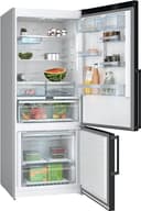 Bosch KGN76AXDR, Serie 6, XXL Kühl-Gefrier-Kombination, 186 x 75 cm, 406 L Kühlen & 120 L Gefrieren, Gebürsteter schwarzer Stahl, NoFrost, VitaFresh XXL - längere Frische, Flaschenablage, LED - 4