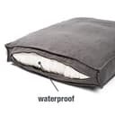 JAMAXX Premium Hundekissen Orthopädisch Weich Memory Foam, Waschbar, Nässeschutz Wasserabweisend - Dicke Füllung Visco Elastisch, Flauschig Samtartiger Stoff, Hundebett PDB1001 - 7