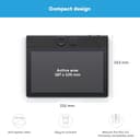 Wacom Intuos Pro Small, the innovative pen tablet incl. Wacom Pro Pen 3, compact and lightweight - ideal for creators on the go or those with limited desk space, without compromising on performance - 5