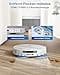 ECOVACS DEEBOT T50 Omni Gen2 Robot Vacuum Cleaner with Mop Function, 21,000 Pa, Extendable Side Brush and Mop, ZeroTangle 2.0, Mop Wash with 75°C Hot Water, All-in-One Station, Ultra Thin 81 mm, White - 4