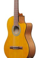 Ibanez GA3ECE-OAM Open Pore Amber Classical Acoustic-Electric Guitar – Cutaway Classical Body, Spruce Top, Meranti Back & Sides, Nandu Fretboard, AEQ-2T Preamp & Built-in Tuner - 6