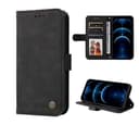 SEAHAI Hülle für Realme GT 6 5G / Realme GT 6T 5G Handyhülle, Flip PU Brieftasche Schutzhülle mit Ständer/Kartenfach/Magnetisch Stoßfeste Lederhülle Ultra-dünn Klapphülle - Schwarz - 1