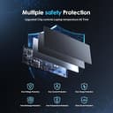 OiLLvi 97Wh Ersatzakku für Dell XPS 15 9550 9560 9570 7590, kompatibel mit Precision 5510 5520 5530 5540, Vostro 7500 7590, 11.4V - 5