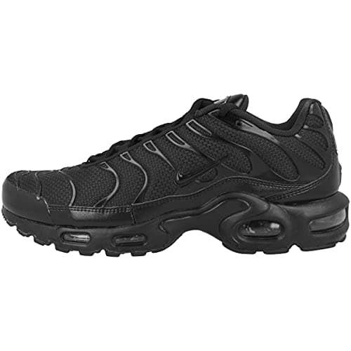 Nike Air Max Plus, Scarpe Sportive Uomo, Black Black Black 604133 050, 42 EU