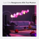 Nanoleaf Shapes Mini Triangle Starter Kit, 9 Mini Triangoli Luminosi LED RGBW Smart, Applique da Parete Interno Modulari, Luci Led 16M Colori WiFi, Funziona con Alexa, Sincronia Musica e Monitor - 4