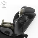 Kinderkraft I-360 2 PRO Seggiolino auto 0-36 kg, I-SIZE 40-150 cm, Seggiolino 360 girevole, con Isofix Base, Reclinabile Posizione sdraiata, Poggiatesta regolabile, Gruppo 0 1 2 3, Grigio - 8