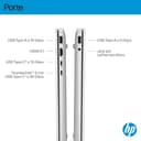 HP OmniBook 7 AI 14-fr0001sl, Notebook, Intel Core Ultra 5-225U, 16GB RAM, 512GB SSD, Display 14” OLED 2K 300 Nits, AI PC, 5MP IR Privacy Cam TNR, Windows 11, Argento - 4