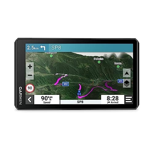 Garmin [renewed] zūmo XT2 Waterproof Motorcycle Sat Nav for On & Off Road with Ultra Bright 6 Inch HD Touch Display and Pre-Installed EU Map, Black, [Refurbished]