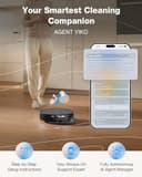 ECOVACS DEEBOT T90 PRO Omni Robot Vacuum and Mop,30,000Pa Blast Suction,OZMO Roller 3.0 Mopping,ZeroTangle 4.0,Hot Water Wash & 145°F Air Dry, AI Obstacle Avoidance (With 2L Cleaning Solution) - 9